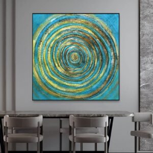 CHAKRAA MODERN ART | 31.5*31.5 inches.