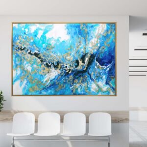 Ultramarine MODERN ART | 47.2*31.5 inches.