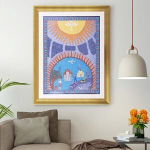 Save the Mother Earth MADHUBANI Painting | 29*37 Inch