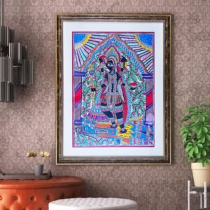 Kaali Madhubani PAINTING | 31*39 Inch