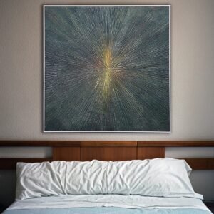 EPICENTRAL LUSTURE Modern Art | 39*39 inches.