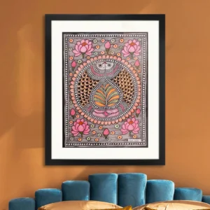 Couplet Fish Madhubani Painting