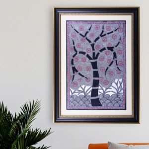 Tree of life Madhubani painting